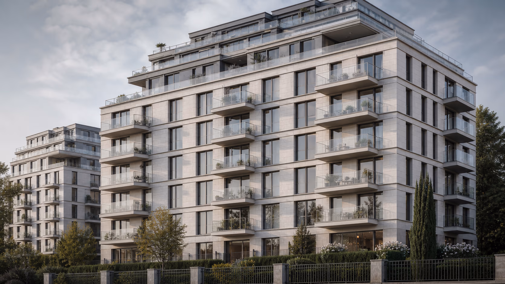 River House с нижней точки
