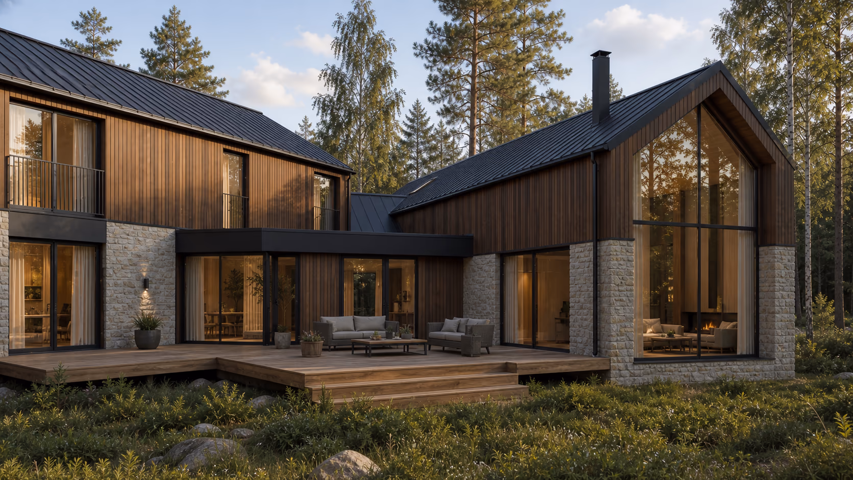 Архитектурная деталь Forest House 286